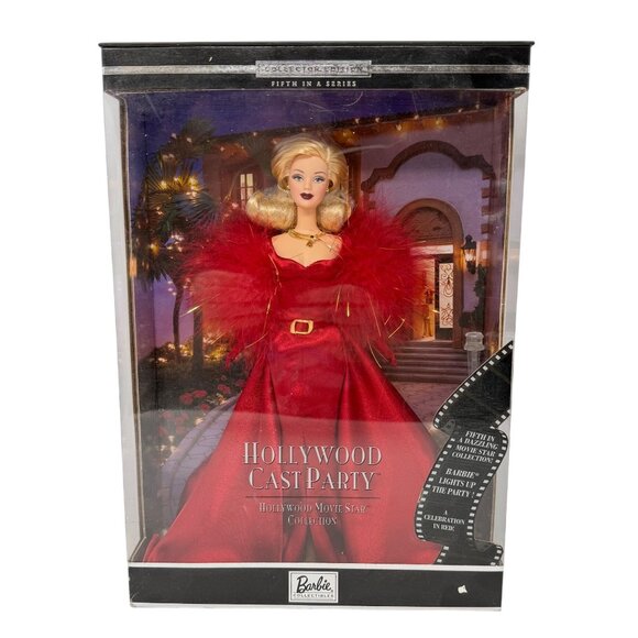 Vtg 2001 Hollywood Cast Party Barbie 50825 NRFB Hollywood Movie Star Collection - Picture 1 of 7